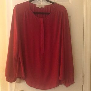 Loft henley blouse